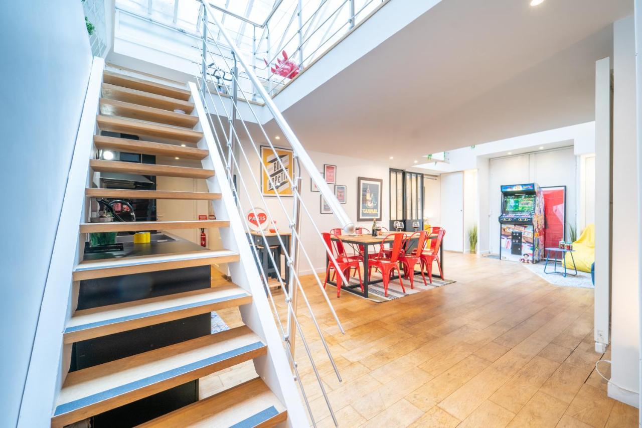 Loft Familial Au Coeur De Paris Avec Clim, Arcade Et Baby-Foot Proche Republique Et Canal St Martin מראה חיצוני תמונה